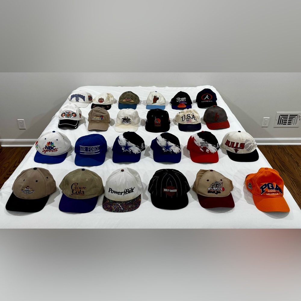 Vintage Baseball Cap Collection